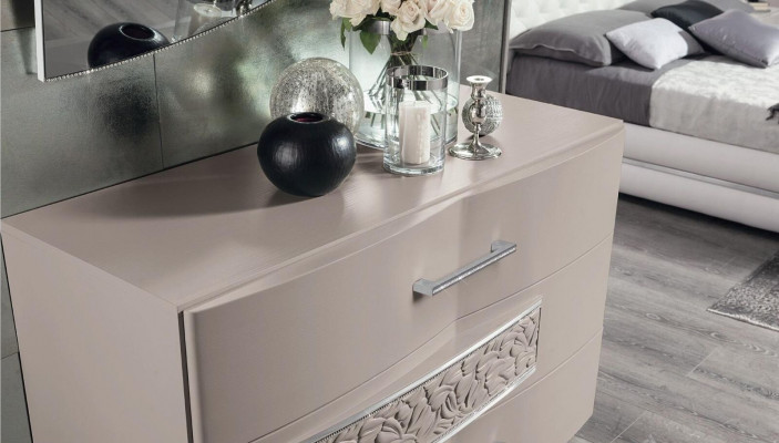 Komoda Komody konsola Sypialnia Modern Drewno Luxury Design Szafki Style Nowość