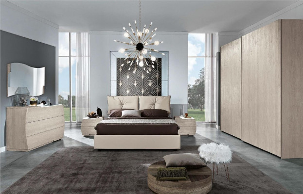 Łóżko Podwójne Meble Meble Sypialnia Nowoczesne Luksusowe Nowe