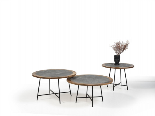 Stoliki do kawy Design stoły stolik do salonu 3 szt. Stolik luksusowa tabela