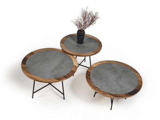 Stoliki do kawy Design stoły stolik do salonu 3 szt. Stolik luksusowa tabela