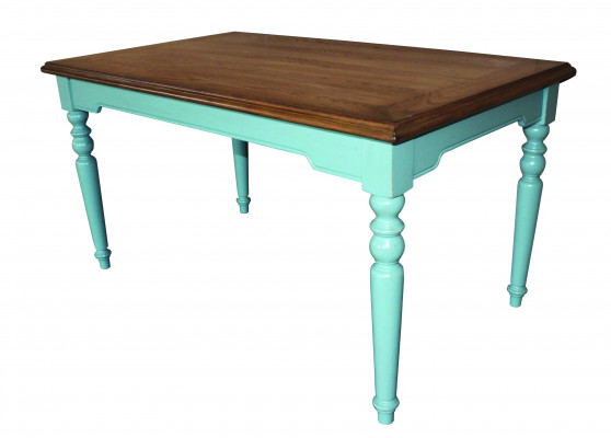 Stół obiadowy Tabela Grupa jadalnia salon Ustaw Drewno Design stoły 150cm Nowy