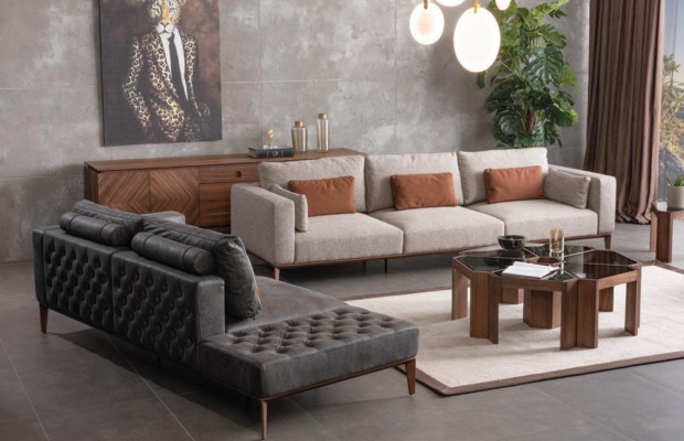 Zestaw sofowy do salonu 4+3 designerska sofa Podkładka nowoczesny nowy luksusowy