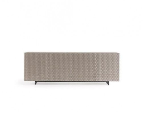 Pokój dzienny Lustro Kredens Szafa Noble Design Luxury 2-częściowy. nowy beż