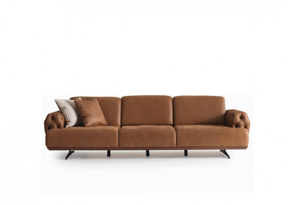 Zestaw sofowy 4 sztuki. Zestaw mebli kanapowych Ustawić Design Chesterfield