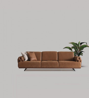 Zestaw sofowy 4 sztuki. Zestaw mebli kanapowych Ustawić Design Chesterfield