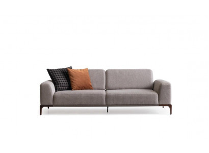 Sofa do salonu 3 miejsce do siedzenia design style meble nowoczesne sofy szare