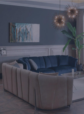 Zestaw sofowy 4+1 miejsce do siedzenia stolik kawowy Sofa Fotel Siedziba luksusowy zestaw 3-częściowy nowy