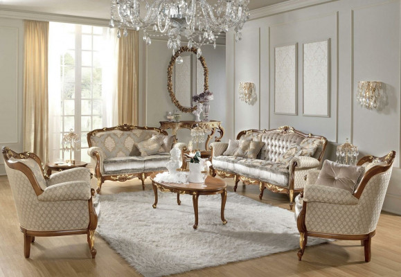 Meble Stylu Klasycznym Zestaw sofowy Obcios Grupa 3+2 xlmeble®
