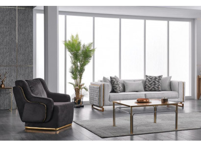 Designerskie Kanapy Sofa Soft Podkładka Zestaw sofowy Kanapy 3+1 miejsce do siedzenia 2szt