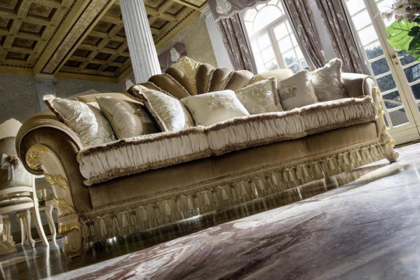 Klasyczna Designerska Kanapa Podkładka Sofa Ustawić 3+1+1 Osobowe Kanapy Sofy Włókiennicze
