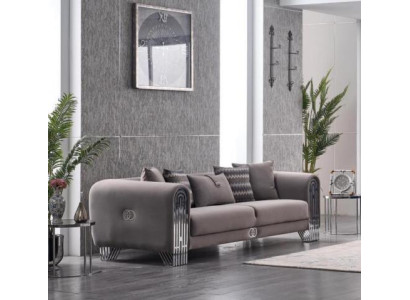 Elegancka kanapa materiałowa Podkładka sofa Meble salon Meble Włókiennicze sofy