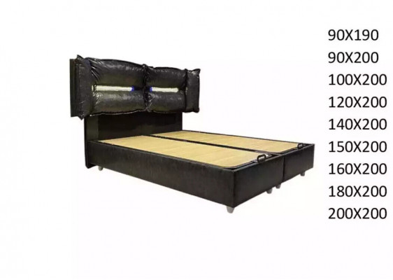 Drewno Design Łóżko Double Luxury Marriage Modern Hotel Frame Sleep Pokój łóżko