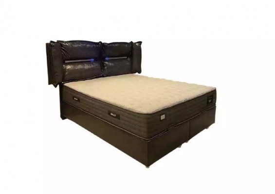 Drewno Design Łóżko Double Luxury Marriage Modern Hotel Frame Sleep Pokój łóżko