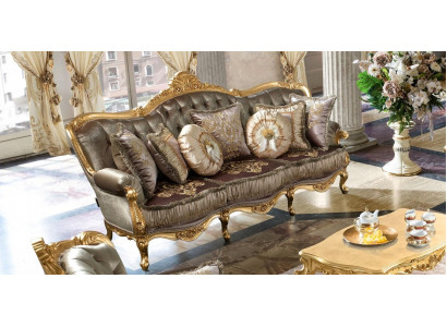 Sofa 3 miejsce do siedzenia Kanapy Sofy Art deco trzyosobowa Włókienniczy Sofy Kanapa Podkładka Nowość