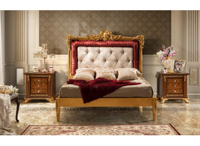 Podwójne łóżko Rama łóżka Hotel Design Podkładka New Luxury Łóżko Sypialnia łóżka