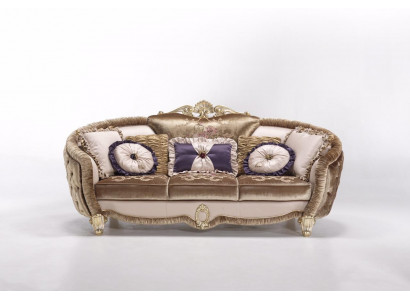Classic Podkładka 3 miejsce do siedzenia Włókienniczy Kanapy Włókienniczy Sofa Sofa Sofa Trzyosobowa Nowość