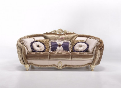 Classic Podkładka 3 miejsce do siedzenia Włókienniczy Kanapy Włókienniczy Sofa Sofa Sofa Trzyosobowa Nowość