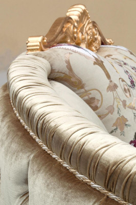 Classic Podkładka 3 miejsce do siedzenia Włókienniczy Kanapy Włókienniczy Sofa Sofa Sofa Trzyosobowa Nowość