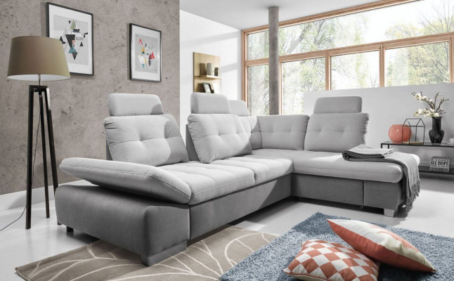 Włókienniczy Narożnikowa kanapa Sofa Kanapa Podkładka Narożnik Ustawić Materiał Sen Żywy krajobraz Nowy
