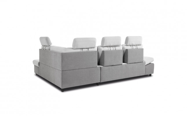 Włókienniczy Narożnikowa kanapa Sofa Kanapa Podkładka Narożnik Ustawić Materiał Sen Żywy krajobraz Nowy