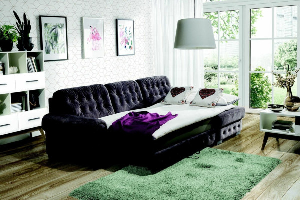 Podkładka Sleep Narożnik Siedziba Sofa Podkładka Ustawić Żywy krajobraz Sofy Kanapy