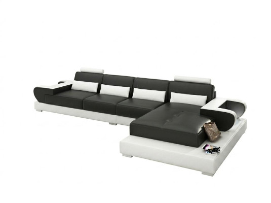 Skórzana sofa kanapa Żywy krajobraz Narożnik kanapa Narożnik Ustaw Design Modern Sofa G8003C