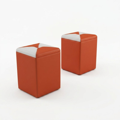 Design Podkładka Stołek Podnóżek Ottoman Siedziba Szezlong Tapicerowany FT006