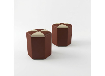 Design Podkładka Stołek Podnóżek Ottoman Siedziba Tapicerowana Pufa FT007