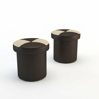 Design Podkładka Stołek Podnóżek Ottoman Siedziba Szezlong Tapicerowany FT008