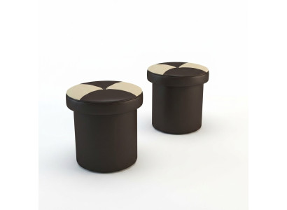 Design Podkładka Stołek Podnóżek Ottoman Siedziba Szezlong Tapicerowany FT008