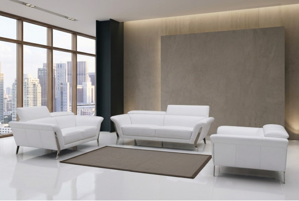 3 miejsce do siedzenia (ref. 2+1) Sofa Kanapa Podkładka XXL Duże Sofy Skóra Siedziba Design