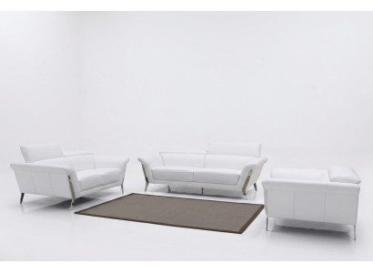 3 miejsce do siedzenia (ref. 2+1) Sofa Kanapa Podkładka XXL Duże Sofy Skóra Siedziba Design