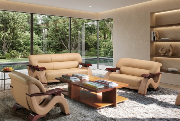 Sofa Kanapa Podkładka XXL Duże Kanapy Sofy Skóra Siedziba Design 3 miejsce do siedzenia