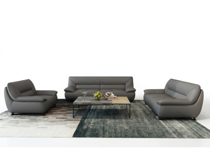 Sofa Kanapa Podkładka 3 miejsce do siedzenia Skóra Sofy Kanapy Obcios Siedziba Design