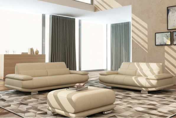 Sofa Kanapa Podkładka 3 miejsce do siedzenia Skóra Sofy Obcios Kanapy Siedziba Design