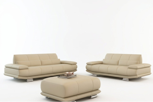 Sofa Kanapa Podkładka 3 miejsce do siedzenia Skóra Sofy Obcios Kanapy Siedziba Design