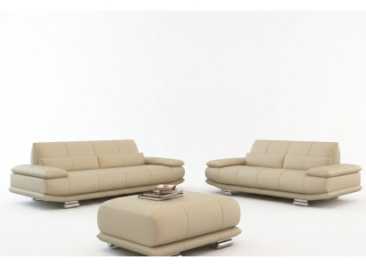Sofa Kanapa Podkładka 3 miejsce do siedzenia Skóra Sofy Obcios Kanapy Siedziba Design
