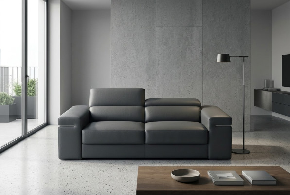 Sofa Kanapa Polser Siedziba 3 miejsce siedzące XXL Sofy Duże Kanapy Skóra 3 Siedzenie Nowość