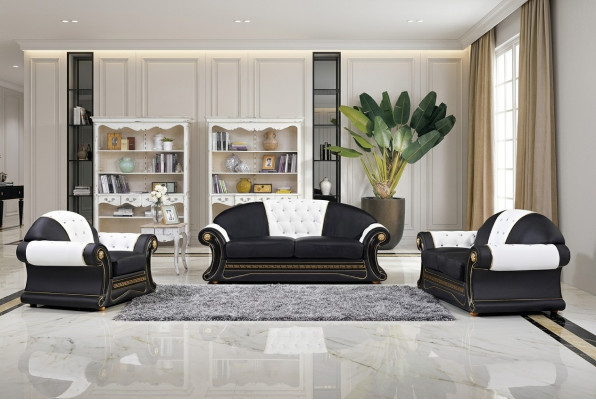 Kanapa Żywy krajobraz Ustaw Design Modern Sofa 6020 3+2 miejsce do siedzenia Sofy