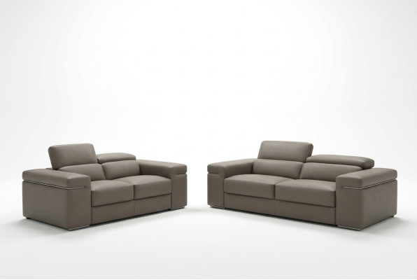 Regulowana kanapa skórzana Siedziba Podkładka Zestaw do salonu Skóra Ustawić Sofa kanapa 3+2+1