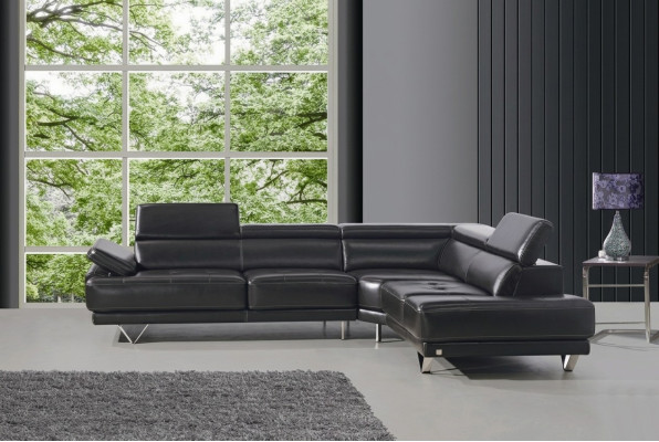 Wielofunkcyjna Kanapa Narożnikowa kanapa Media TV Sofa Kanapa Skórzana Sofa 291 x 222 cm Kształt L Nowość
