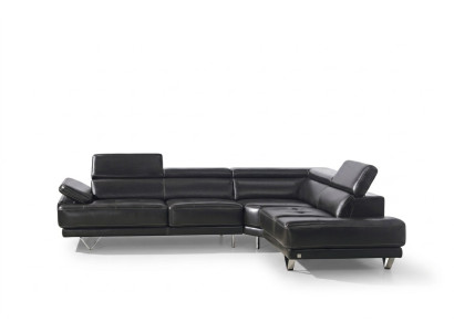 Wielofunkcyjna Kanapa Narożnikowa kanapa Media TV Sofa Kanapa Skórzana Sofa 291 x 222 cm Kształt L Nowość