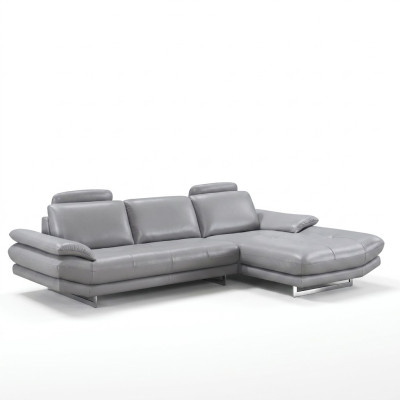 Skórzana sofa kanapa Żywy krajobraz Narożnikowa kanapa Narożnik Ustaw Design Modern Sofa 1508