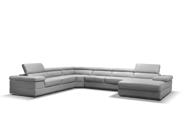 Skórzana sofa kanapa Żywy krajobraz Narożnik kanapa Narożnik Ustaw Design Modern Sofa 1530B