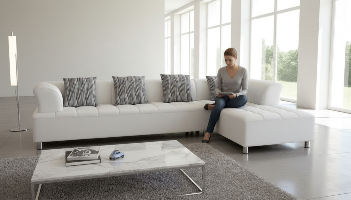 Design Podkładka Couch Żywy krajobraz Narożnikowa kanapa Podkładka Siedziba Ustawić Sofę w kształcie litery L