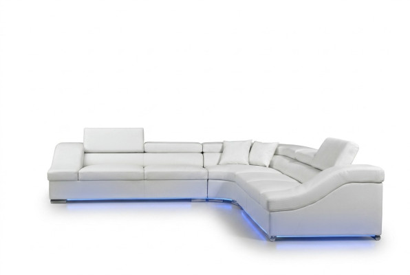 Skórzana sofa kanapa Żywy krajobraz Narożnikowa kanapa Narożnik Ustawić sofę nowoczesny design
