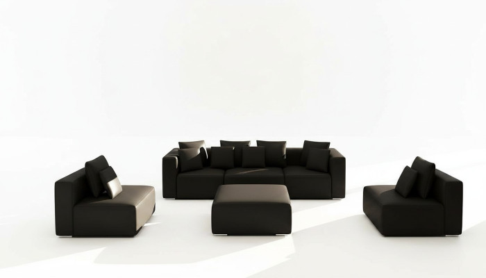 Kanapa Sofa Żywy krajobraz Narożnikowa kanapa Wielofunkcyjne pozycjonowanie Podkładka Narożnik
