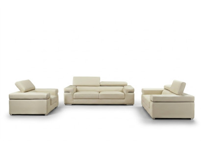 Zestaw sofowy Couch 80 20 Podkładka Skóra Sofa Salon Siedziba 3+2+1 Zestaw