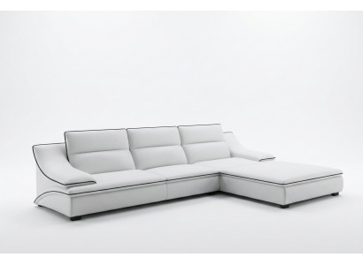 Skórzana sofa kanapa Żywy krajobraz Narożnik kanapa Narożnik Ustawić Design Modern Sofa A1160C