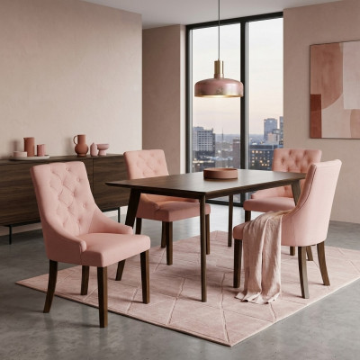 4x Chesterfield Fotel Lounge Club Podkładka Krzesło Krzesła Siedziba Ustawić Lehn